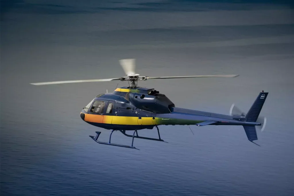 Luxury flights with helicopter Eurocopter AS355 F2