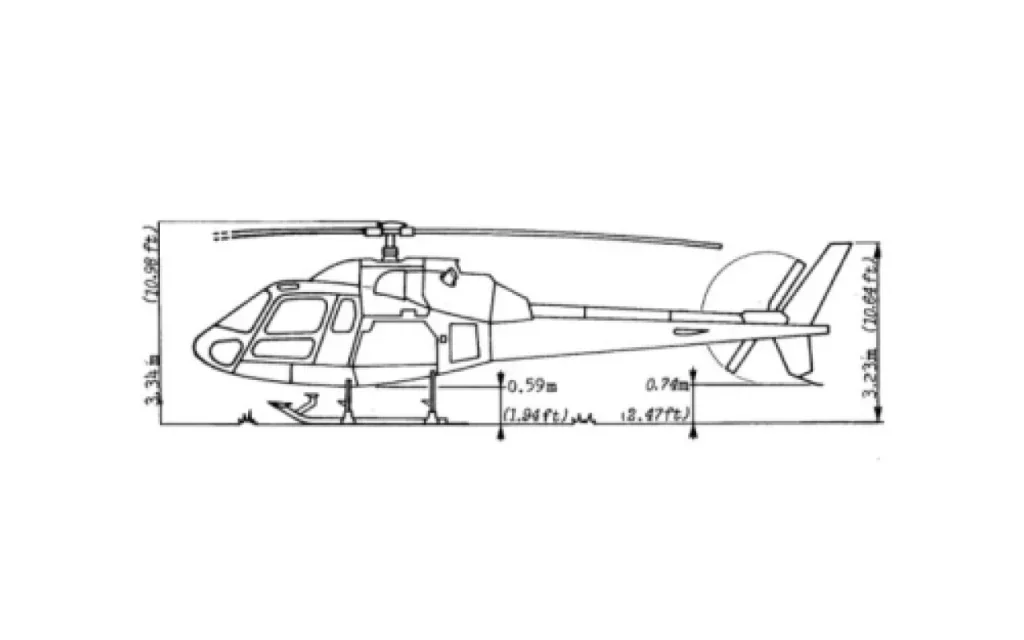 Luxury flights with helicopter Eurocopter AS355 F2